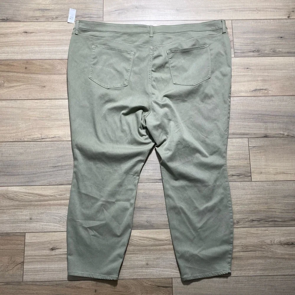 Old Navy Womens Rockstar Super Skinny High Rise Jeans Size 30 Plus Green‎